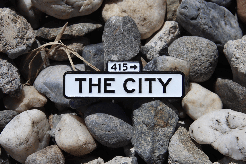 Image of San Francisco Street Sign City Enamel Pin