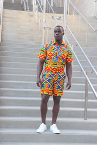 Image 2 of The Kente jumpsuit 