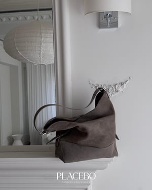 26 Hobo Elephant Suede Bag