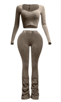 Image 2 of Stacked Jogger Set