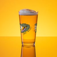 Image 1 of Shaker pint glass florida fresh mia edition