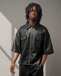 Image 1 of Surchemise Relaxed Fit Leather