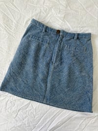 Image 2 of Vintage velvet skirt // 36