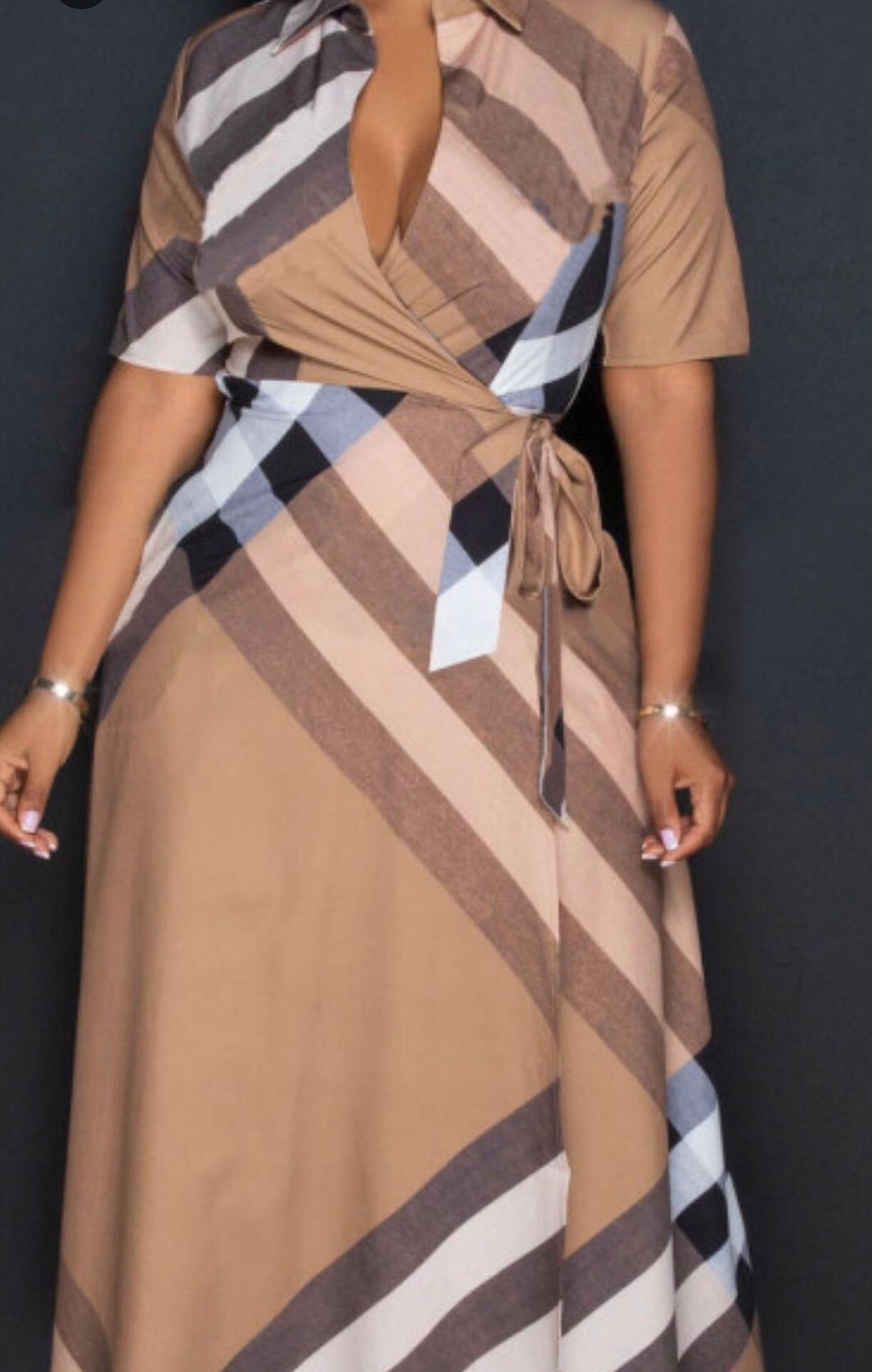 Image of Women maxi halter backless dress