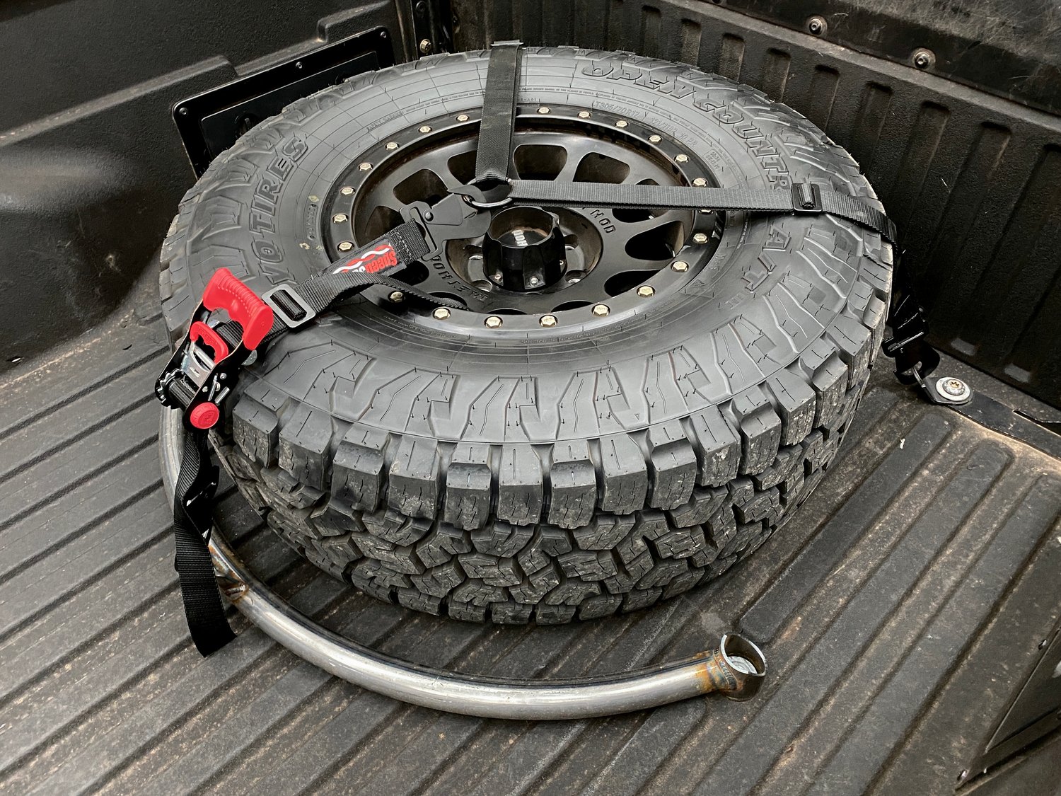 2005+ spare tire carrier DRT Fabrication