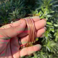 Image 7 of Solid Copper Cuff/Bangle (Individual, Set of 2, 3, 4 or 5)