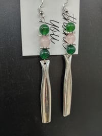 Image 3 of Handcrafted Spoon Earrings 