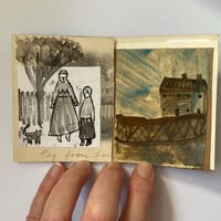 Image 4 of Quiet Lives - book one - mixed media artwork 