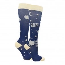 Image of “Sleep? Never Heard Of It” Compression Sock 