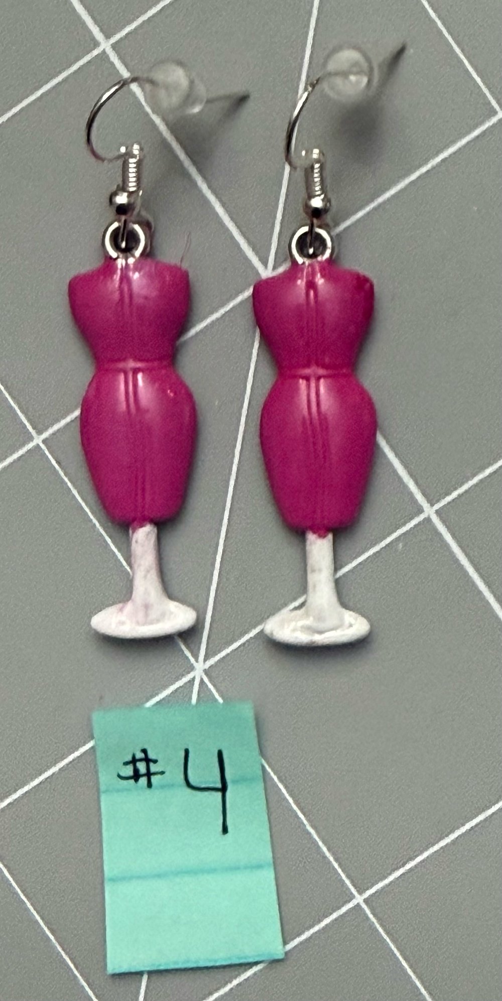 Image of Colorful Mannequin Earrings