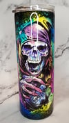 Here Comes the Reaper Tattoo Tumbler