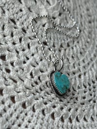 Image 3 of Kingman Heart Necklace