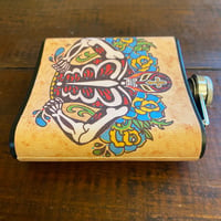 Image 7 of Day of the Dead Luchador Wrestler Flask 6 Oz