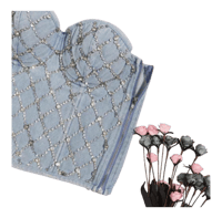Image 4 of Blue Jean Corset