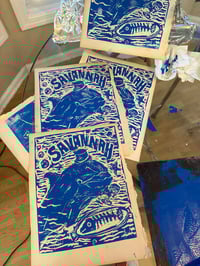 Image 3 of Dolphin t shirt hand made