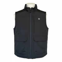 Image 1 of Edgar Utility Vest in Navy 