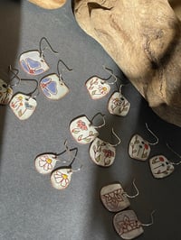 Image 1 of Painted Flower Enamels 