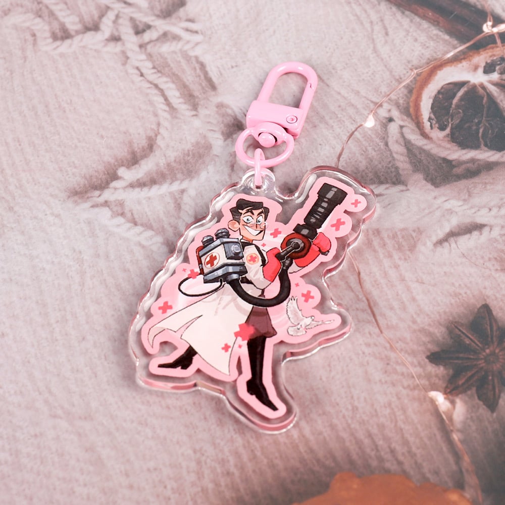 Image of TF2 Medic Keychain 