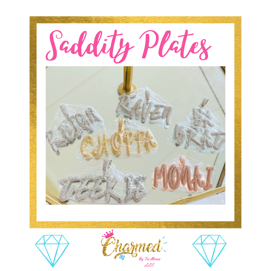 Image of Saddity Plates 💎✨