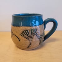 Image 1 of Ginkgo Leaves Speckled Mug