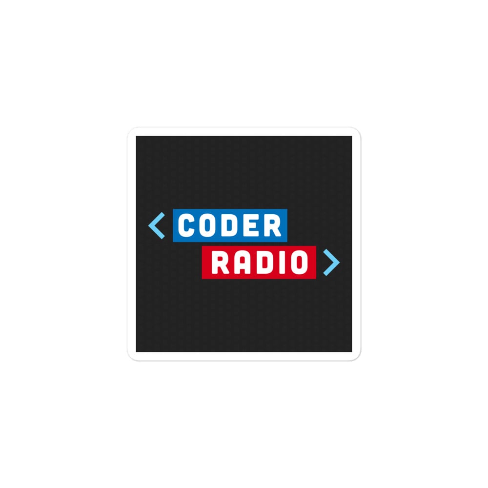 Coder Radio Sticker