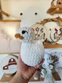 Image 2 of Crochet duck - white