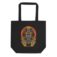 Image 1 of Demon Riff Cult organic cotton Tote Bag 
