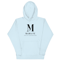 Image 3 of MamaFe's Black Logo "Faith of a Mustard Seed" Unisex Hoodie