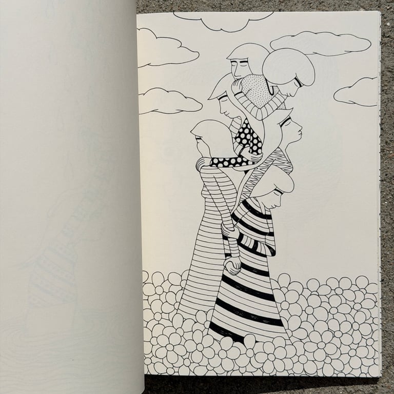 Dream Drops: A Coloring Book by Mel Kadel (PRE ORDER - Ships in Early September) Image 5