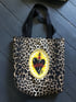 new dark leopard sacred heart bag Image 4