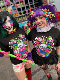 Image 3 of Unisex “Space Klown Killerz” Black Tee
