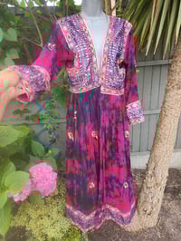 Image 1 of Mykonos Glitter wrap dress Maxi/ Kaftan