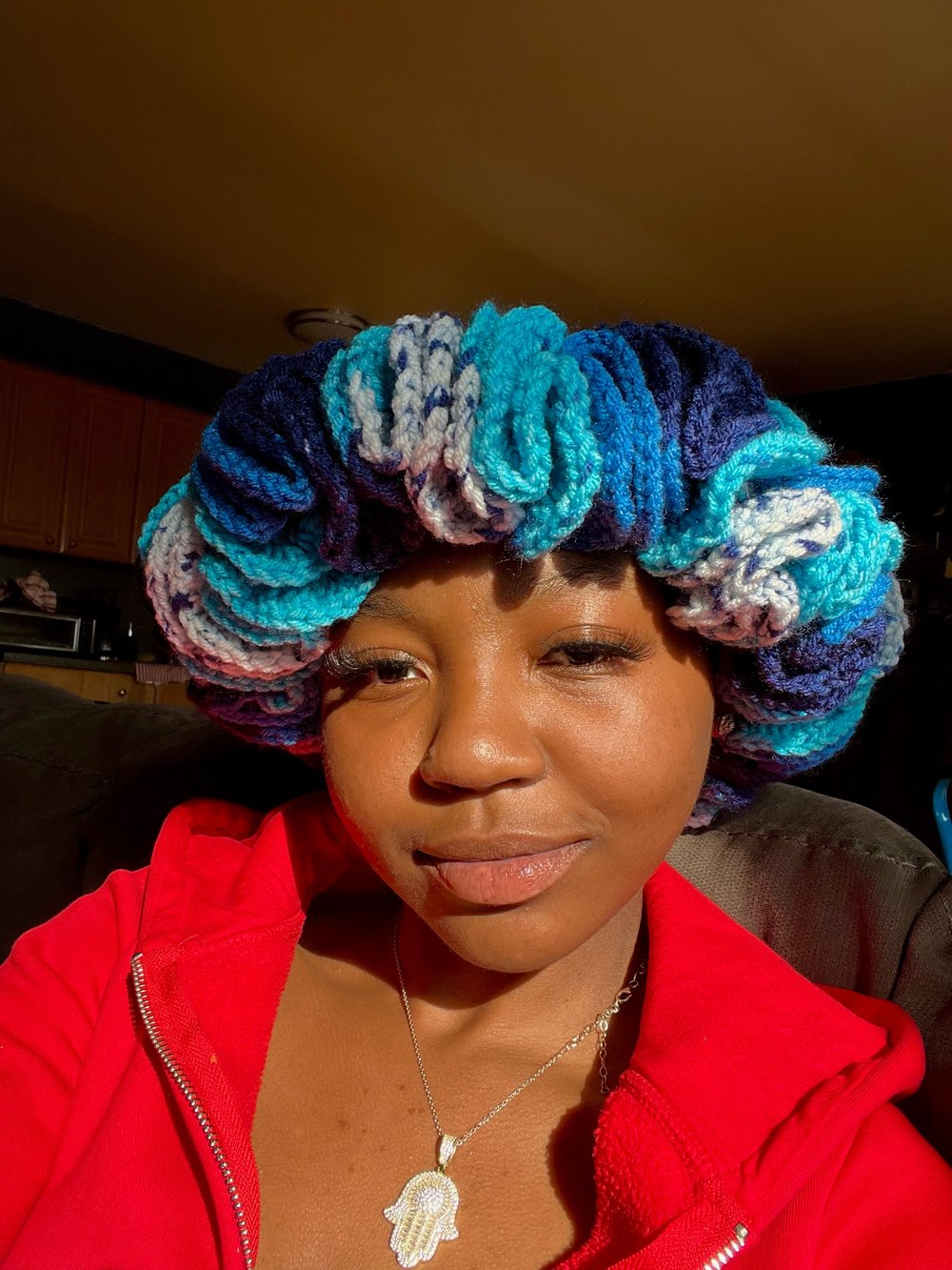 Image of Blue for You Ruffle Hat 💙
