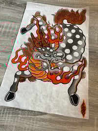 Image 1 of Kirin original painting by Pliz 26x42cm