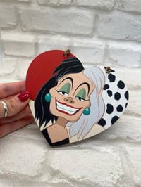 Image 2 of Cruella Painting - Heart Shape
