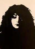 KATE BUSH HAND PULLED SCREENPRINT.