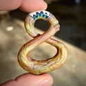 Infinite collab pendant with Natey ❤️ Fire and Ice 