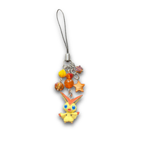 Orange Phone Charm