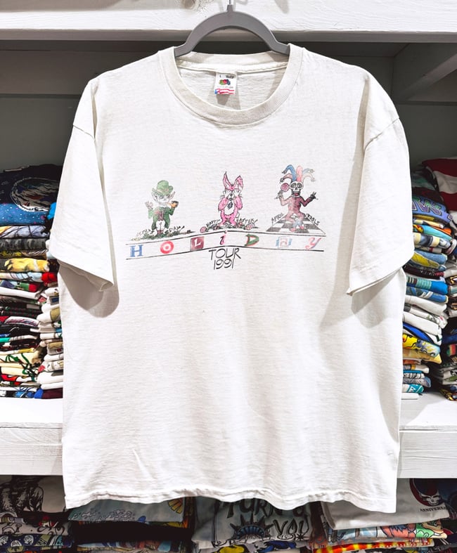 Grateful Dead 1991 ‘Holiday’ Tour Lot T-Shirt - Size L