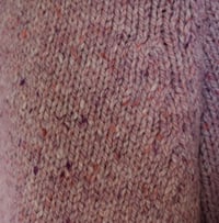 Image 11 of Roll Neck Donegal Fleck Sweater - Made in Ireland