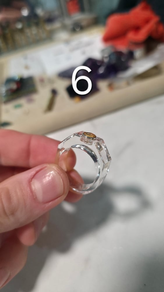 Image of Gemstone Ring Drop #2