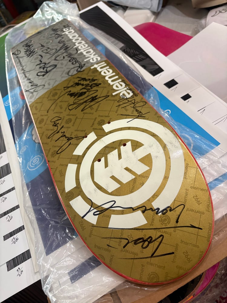 Signed Element deck from 2002