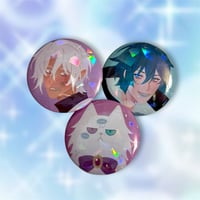 Vanoé Kiss Holographic Badges