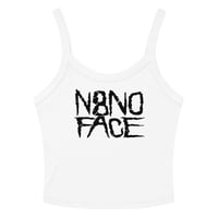 Image 1 of N8NOFACE Stacked Logo Light Women’s micro-rib tank top (+ more colors)