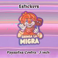 Payasitxs contraaa sticker 