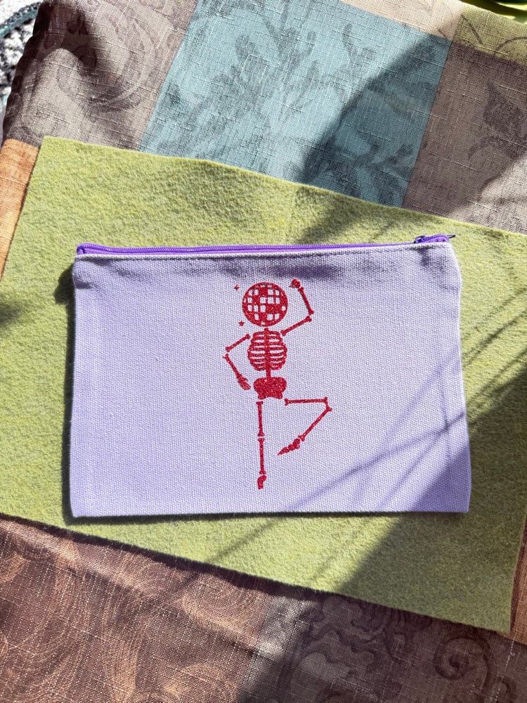 Image of Disco head skeleton bag