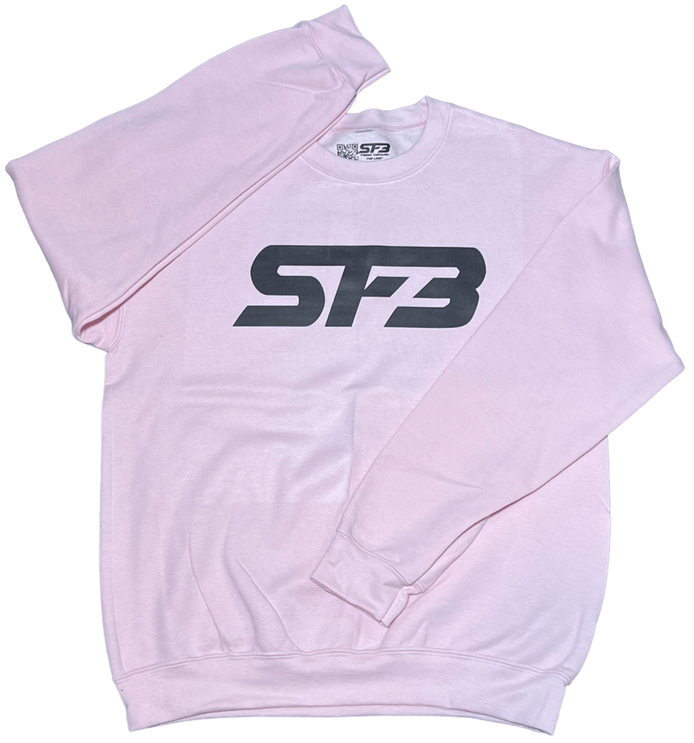 Black On Pink SF3 Hoodie/Crewneck