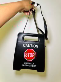 Image 1 of Warning Sign, Black
