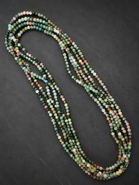 Image 1 of Indian Agate Wrap Bracelet & Necklace