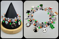 Image 1 of NBC Beaded Chainmaille Charm Bracelet